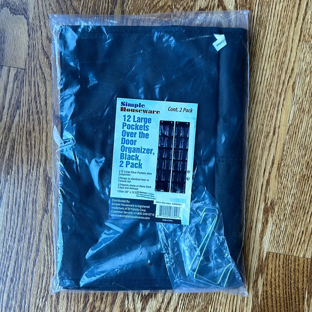 Over The Door Organizer, One Only